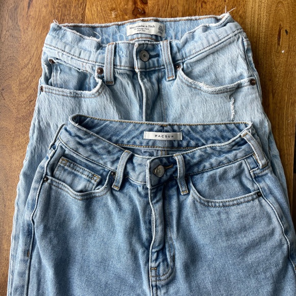 Abercrombie & Fitch Denim - Abercrombie & Pacsun Jean Bundle size 23